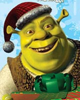 shrek christmas hat